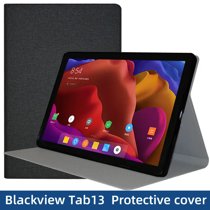 10 Inch Blue Foldable Tablet Case with Protective Cover - Image 8
