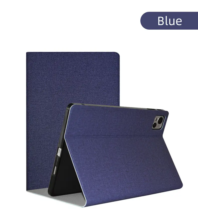 10 Inch Blue Foldable Tablet Case with Protective Cover — feature 12