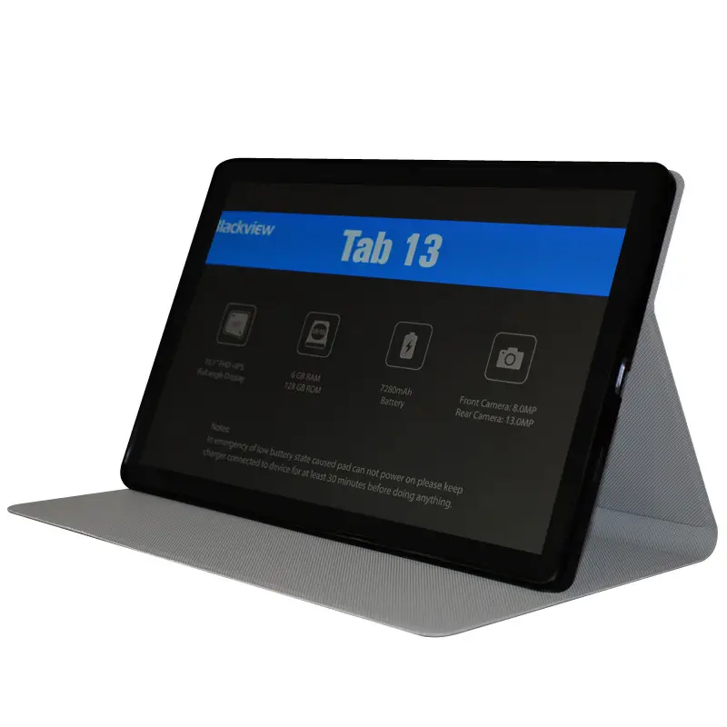 10 Inch Blue Foldable Tablet Case with Protective Cover — feature 15