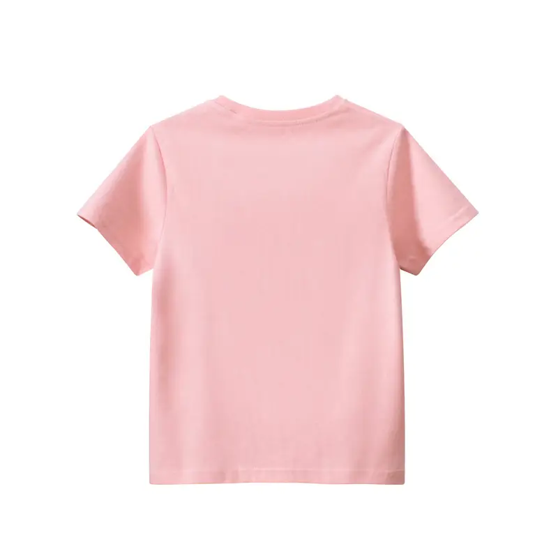 Pink Short Sleeve T-Shirt for Girls 2024 - Image 5