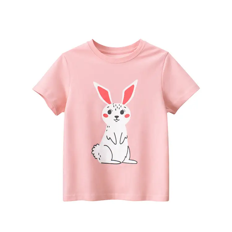 Pink Short Sleeve T-Shirt for Girls 2024 — feature 1