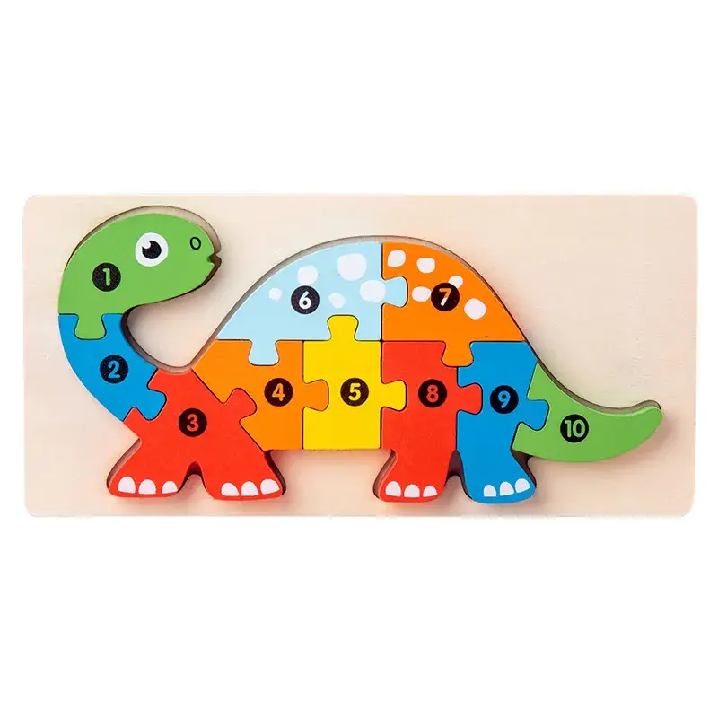 czs-brachiosaurus three-way puzzle