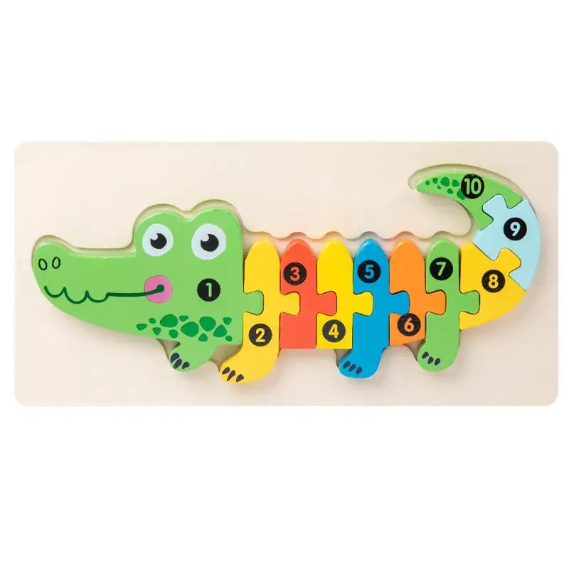 czs-crocodile three-dimensional puzzle