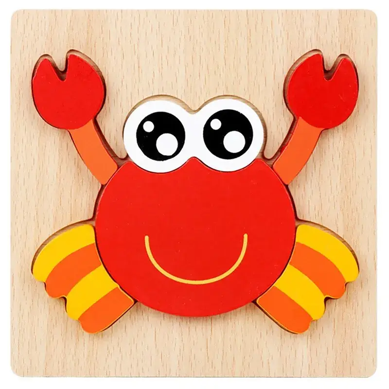 Three-Dimensional Wooden Puzzle Traffic Car for Kids - Image 38