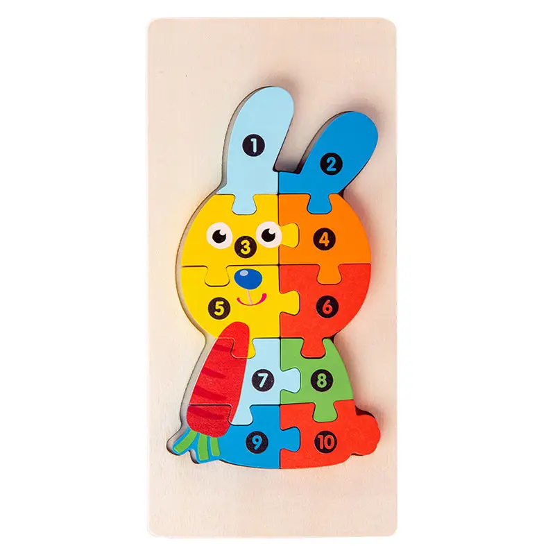 Three-Dimensional Wooden Puzzle Traffic Car for Kids - Image 13