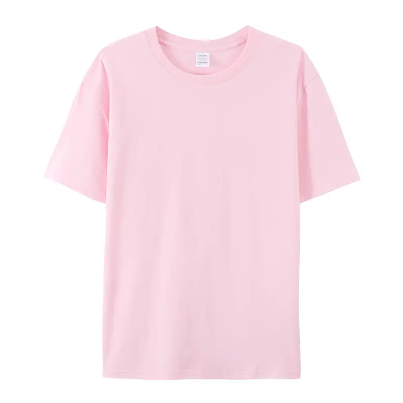 Men Pure Cotton Summer T-Shirt Solid Beige Round Neck - Image 5
