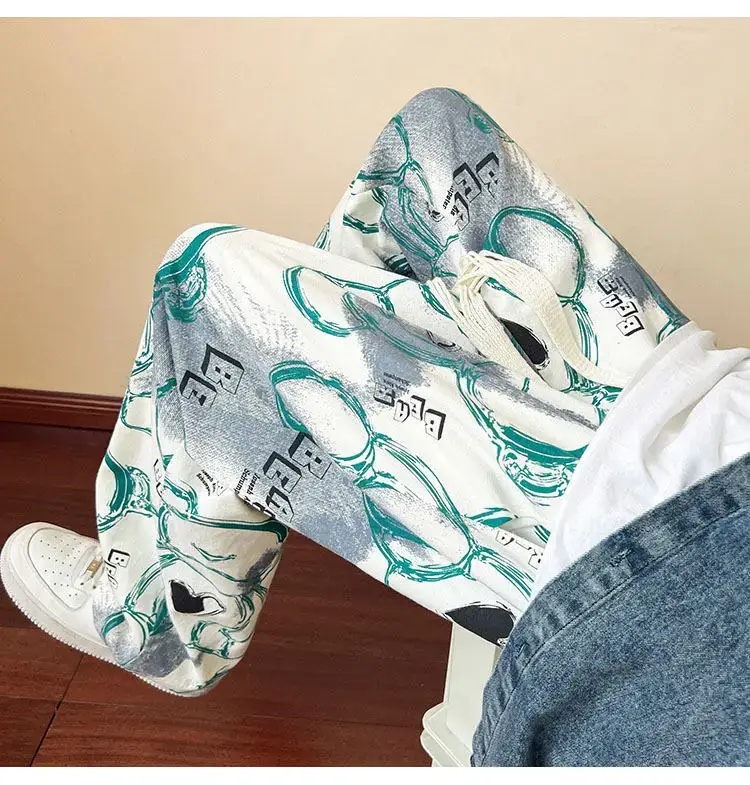 2023 New Heavy New Bear Printed Pants for Men — feature 42