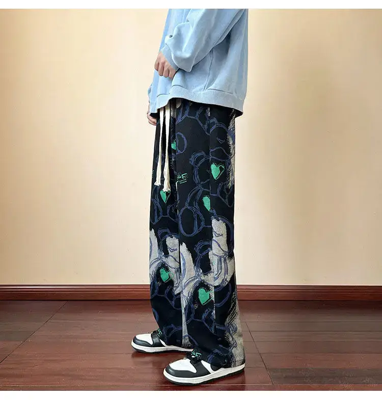 2023 New Heavy New Bear Printed Pants for Men — feature 46