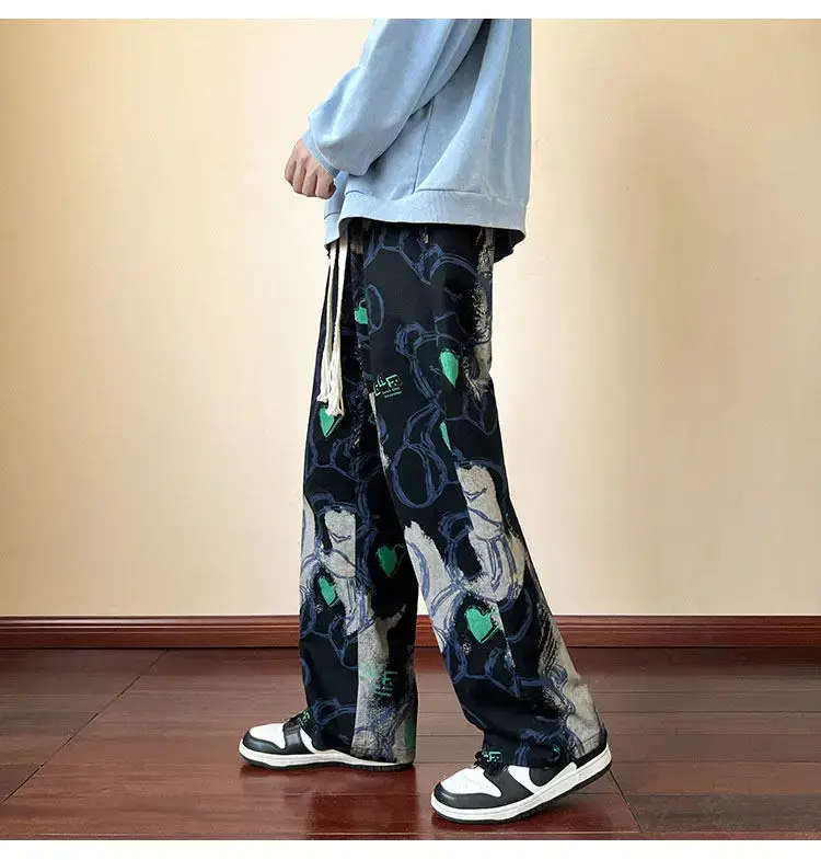 2023 New Heavy New Bear Printed Pants for Men — feature 47