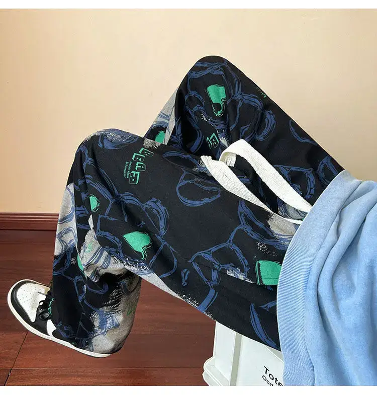 2023 New Heavy New Bear Printed Pants for Men — feature 52