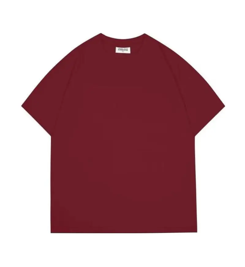 Men Brown Cotton T-Shirt Summer Casual Short Sleeve - Image 10