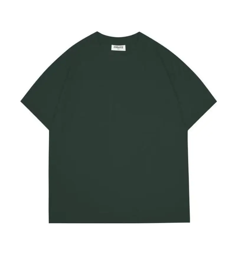 Men Brown Cotton T-Shirt Summer Casual Short Sleeve - Image 15