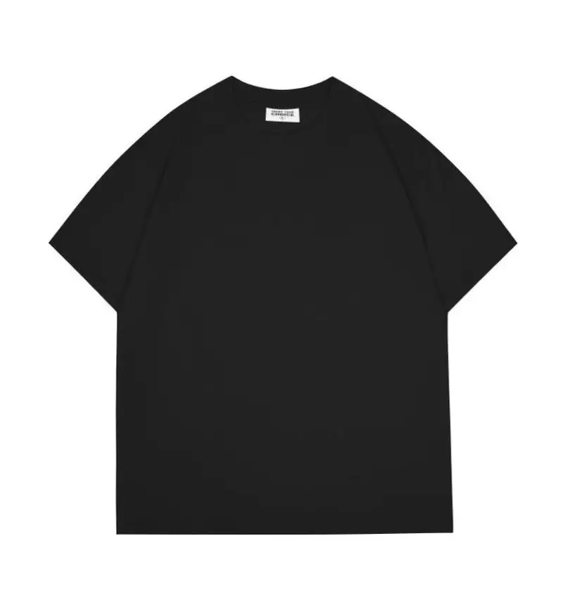Men Brown Cotton T-Shirt Summer Casual Short Sleeve - Image 2