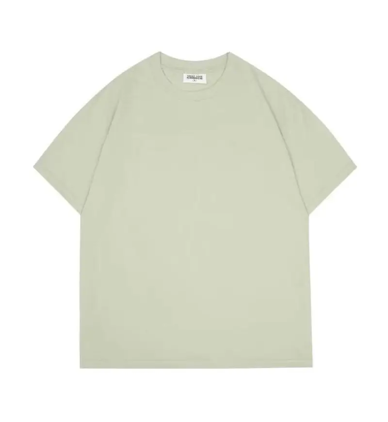 Men Brown Cotton T-Shirt Summer Casual Short Sleeve - Image 5