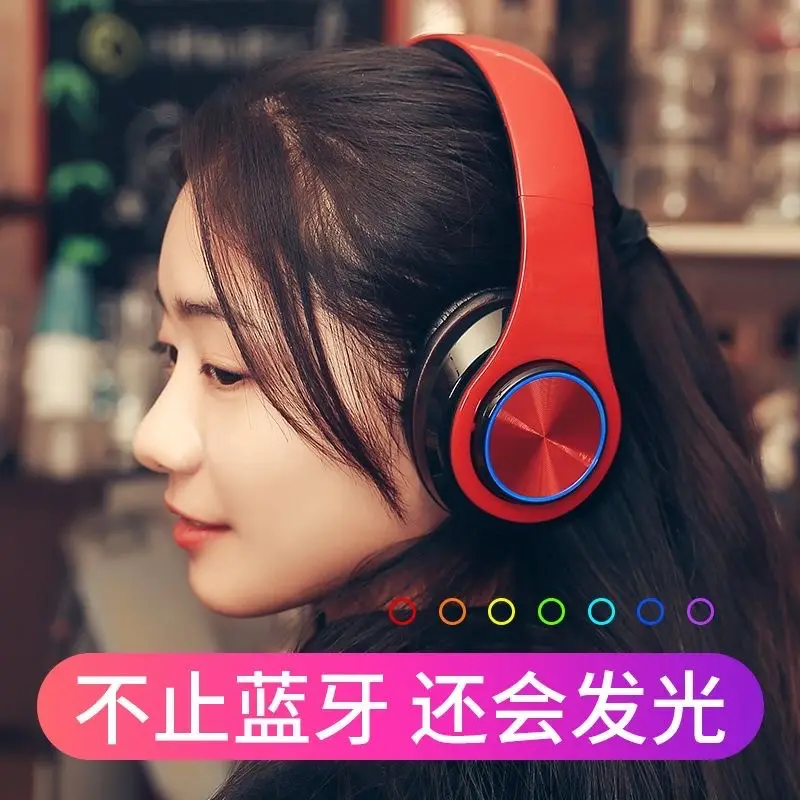 Wireless Bluetooth Headset Red Gaming Cool High Quality