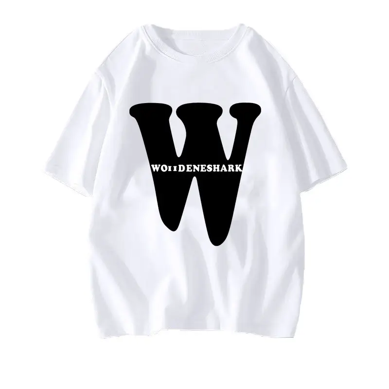 Women White Printed T-Shirt Casual Chinese Style - Image 14