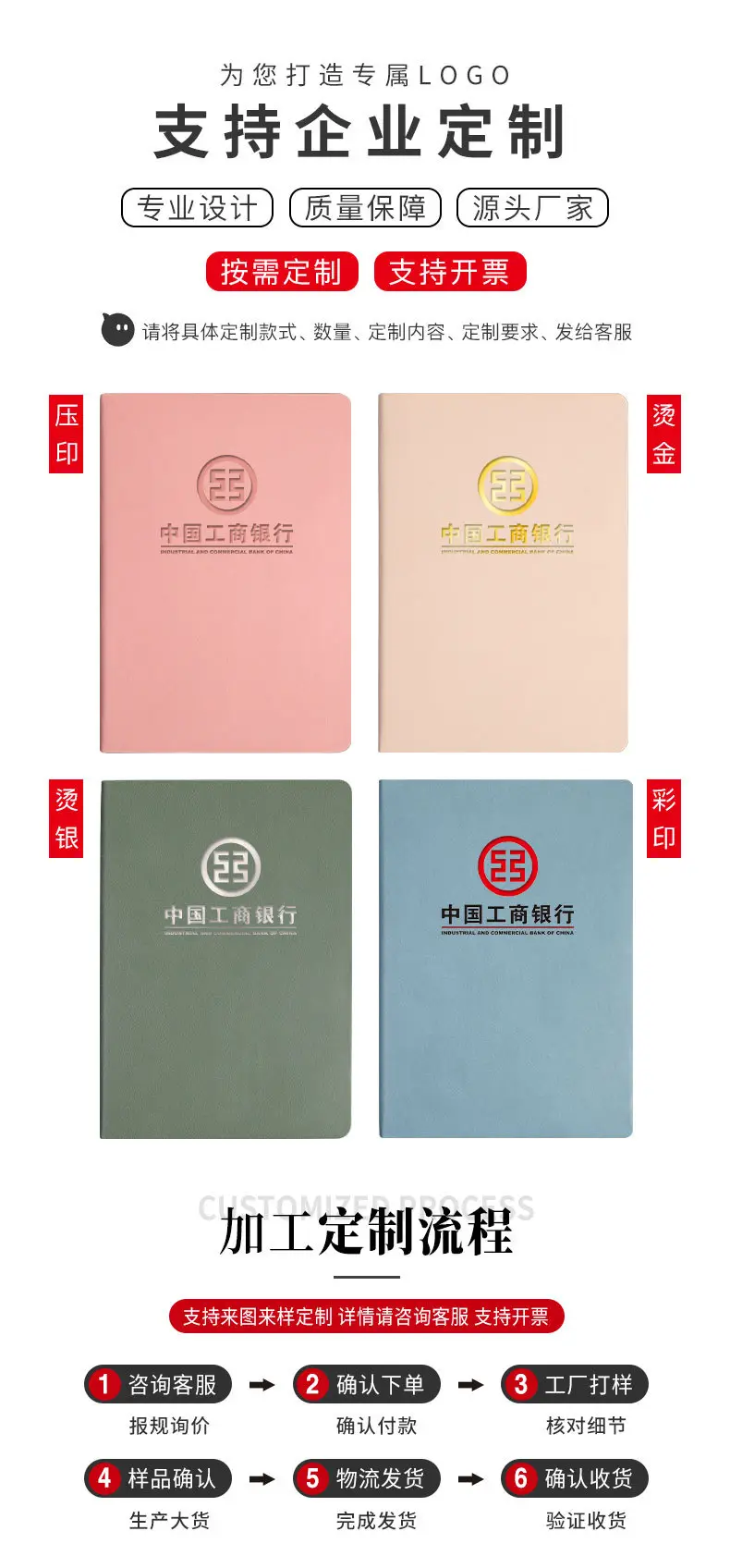A5/B5 Notebook with 5 Colors Business Notepad — feature 10