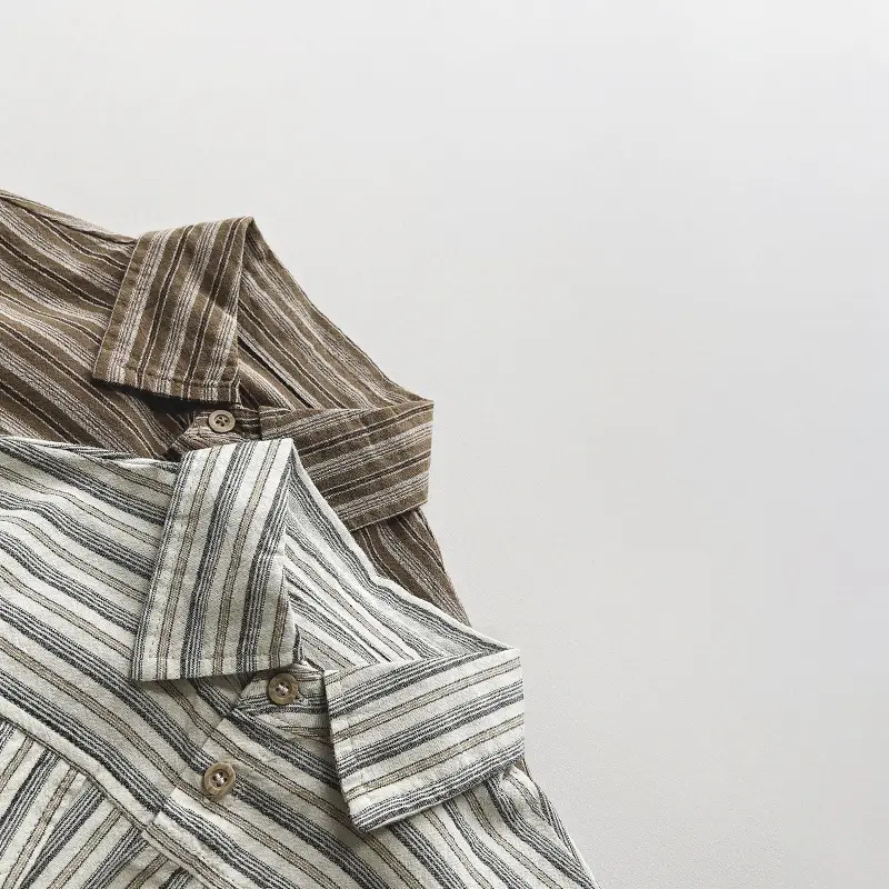 Boys Striped Cotton T-Shirt Summer New Style — feature 29