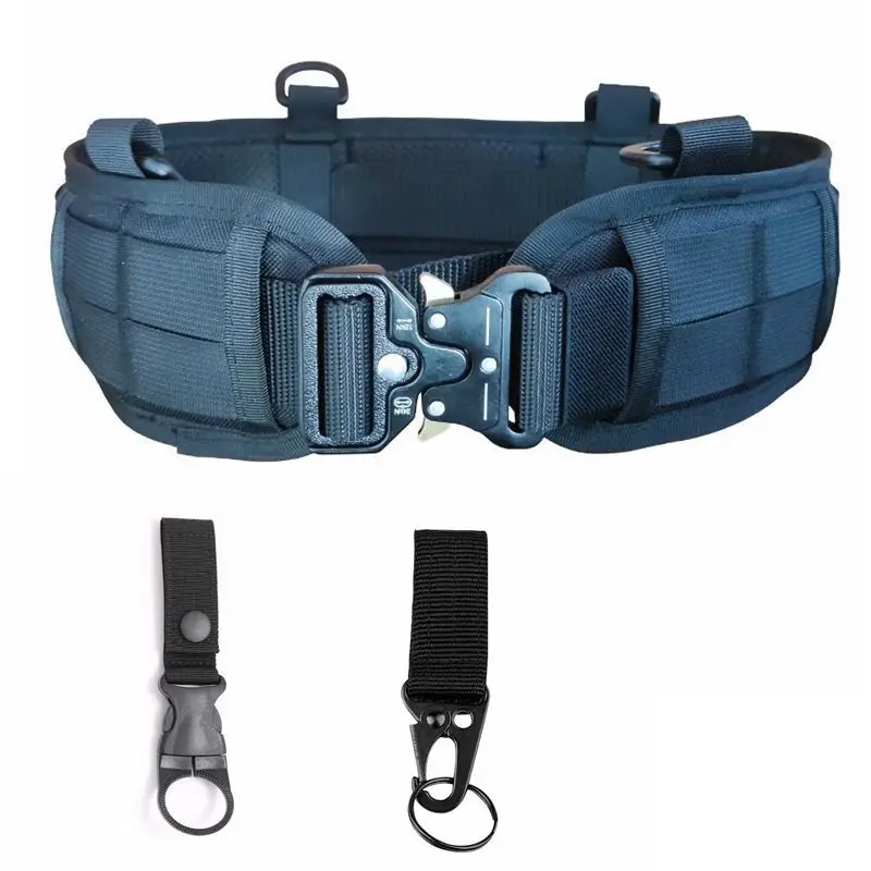 Tactical Molle Girdle Belt Multi-Functional Metal Speed Release Buckle — feature 10