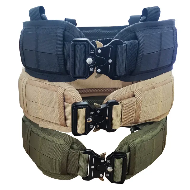 Tactical Molle Girdle Belt Multi-Functional Metal Speed Release Buckle — feature 3