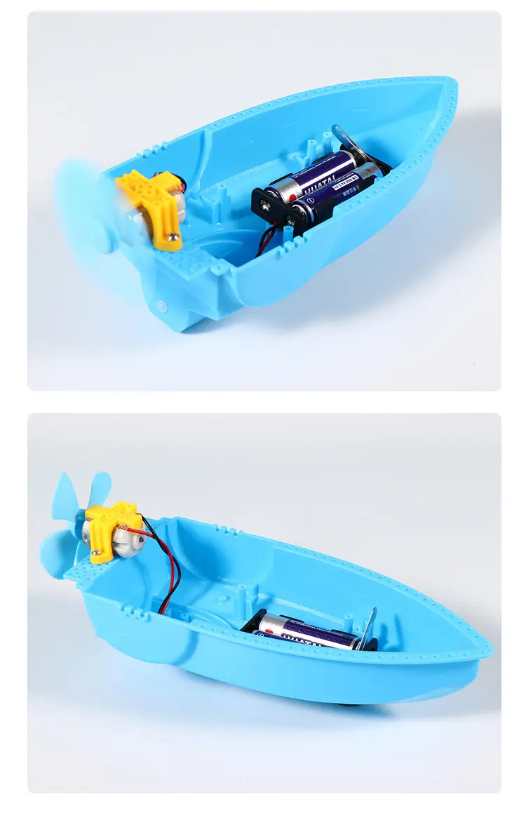 Air-powered Boat Toy with Plastic Blade & Remote Control — feature 8