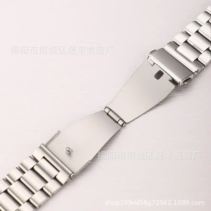 Samsung Huawei GT4Pro Watch 3 Beads Solid Band Gold Black
