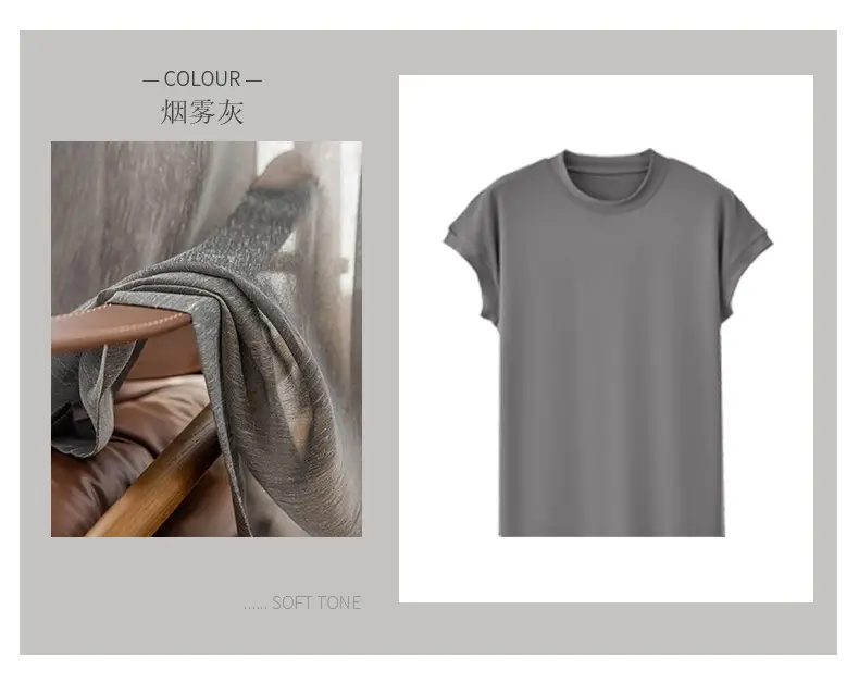 2024 Women's White Slim Fit T-Shirt — feature 23
