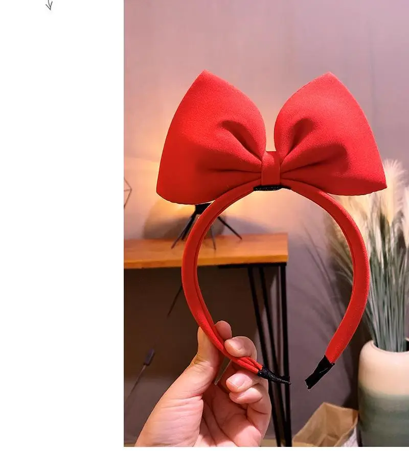 Pink Bow Headband for Women 2023 Korean Style — feature 4