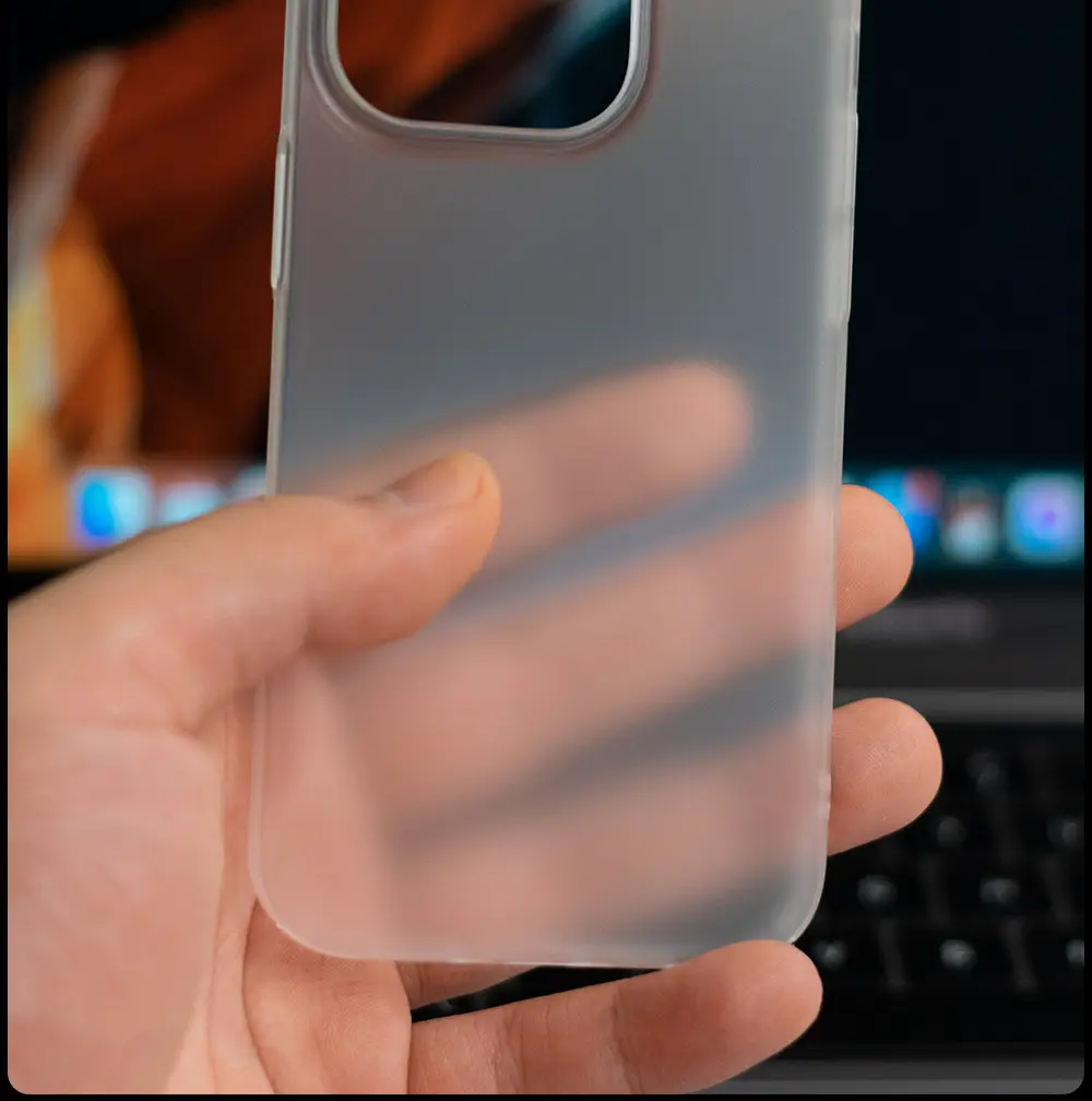 Ultra-thin Matte iPhone 16 Max Case 05mm Hard Bare Metal — feature 2