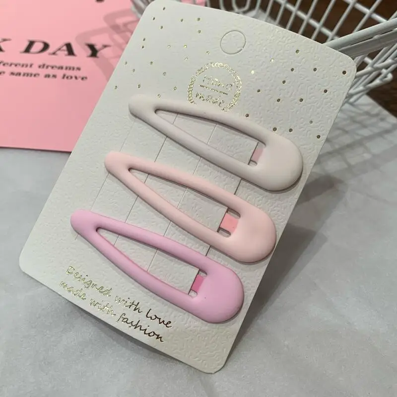 Girls Pink Baby Hair Clip with Star Design - Image 5