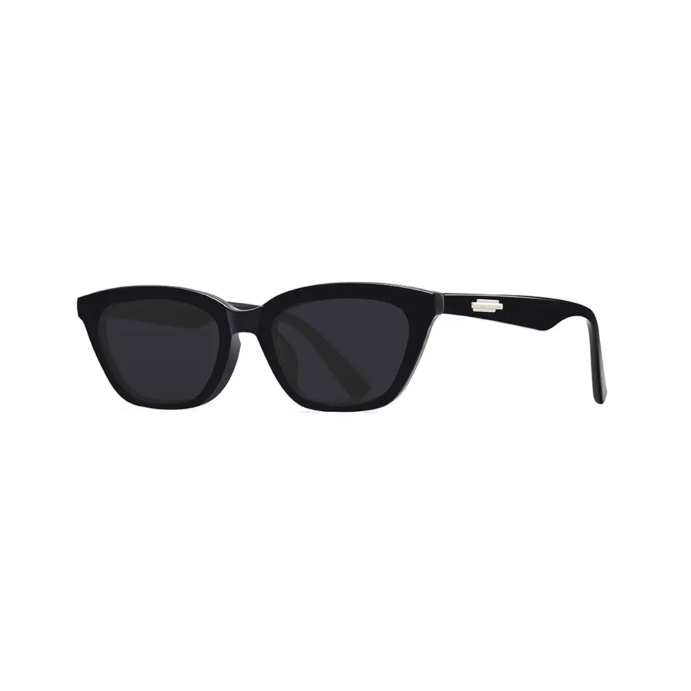 Wang Jiaer Same Style GM Sunglasses Men's Fashionable High-end Sense Cat's Eye Retro Internet Popular Anti-UV Sunglasses Women
