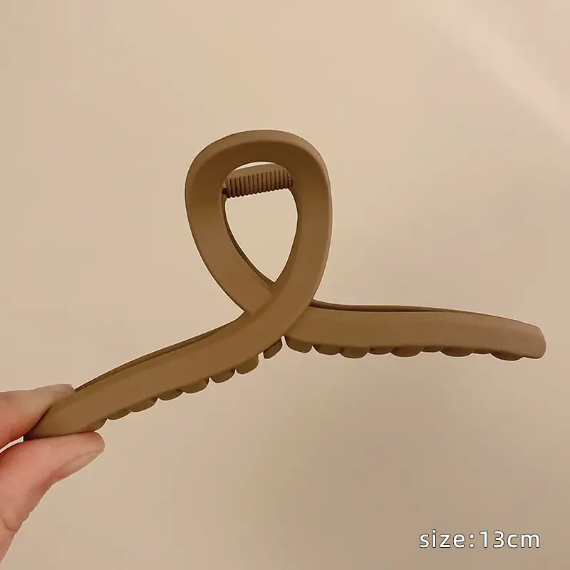 Super Large 13cm Hair Volume Shark Clip Grab Clip Square Hair Grab Back Head Hair Clip Women - Image 2