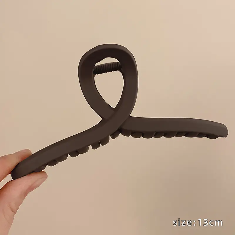 Super Large 13cm Hair Volume Shark Clip Grab Clip Square Hair Grab Back Head Hair Clip Women - Image 3