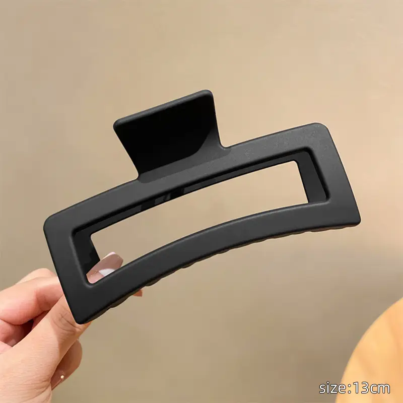 Super Large 13cm Hair Volume Shark Clip Grab Clip Square Hair Grab Back Head Hair Clip Women - Image 4
