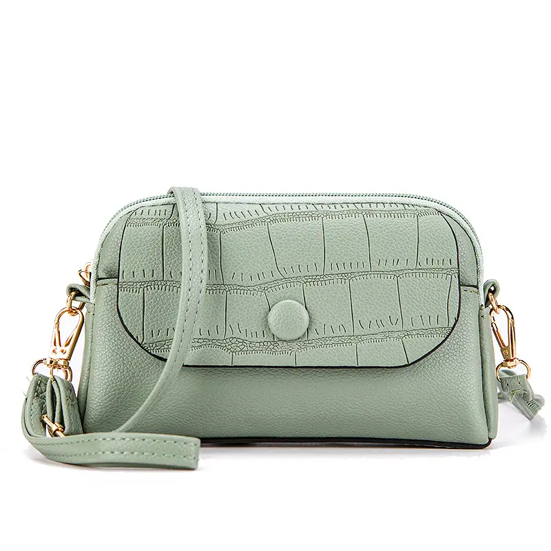 2024 Summer Mini Phone Bag Green Crossbody - Image 6