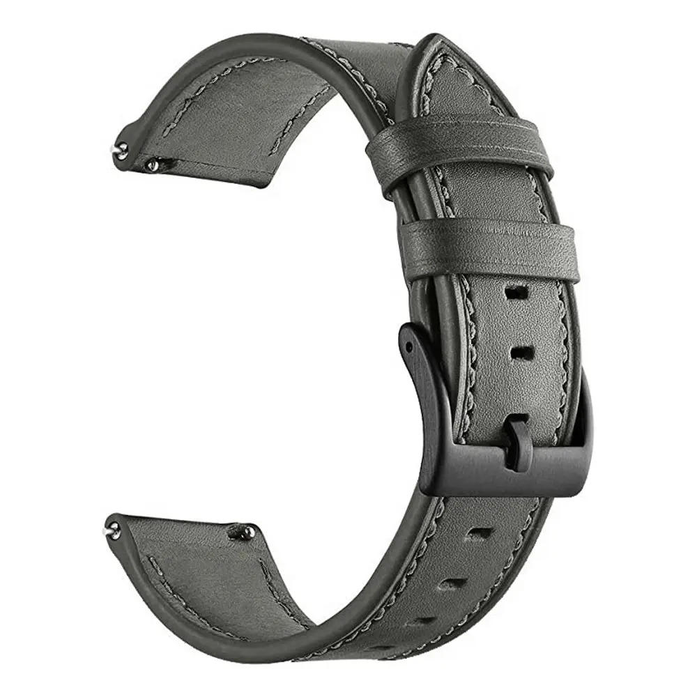 Huawei Gtr47Mm Leather Watch Strap 20mm Black