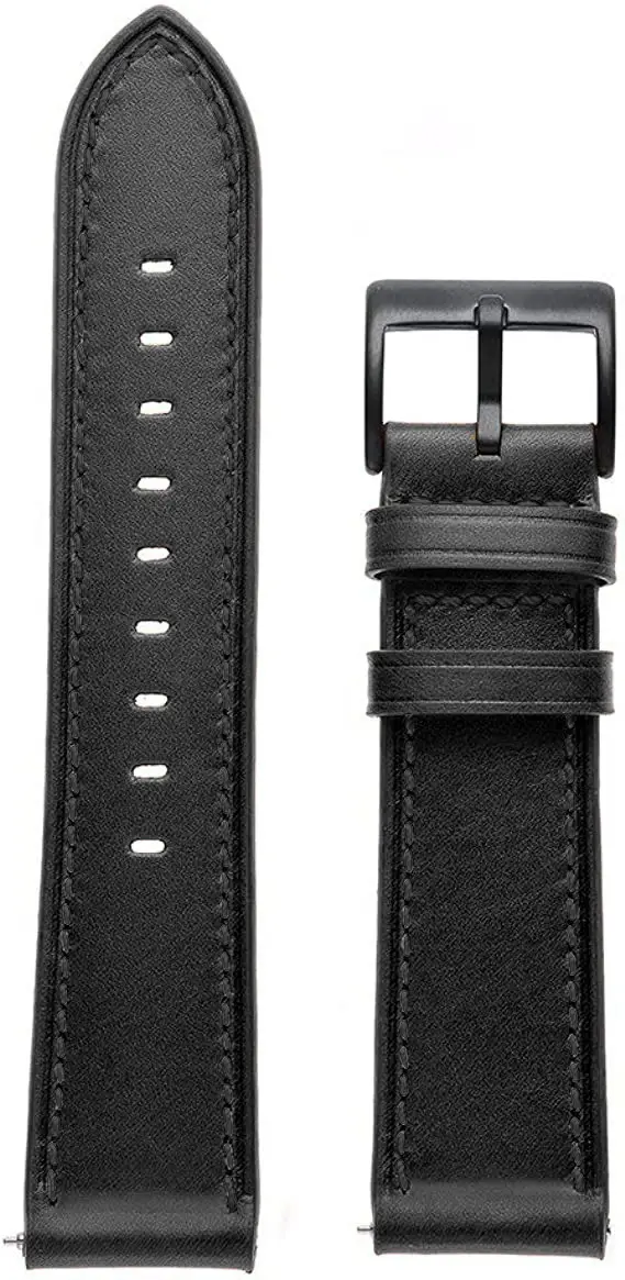 Huawei Gtr47Mm Leather Watch Strap 20mm Black — feature 10