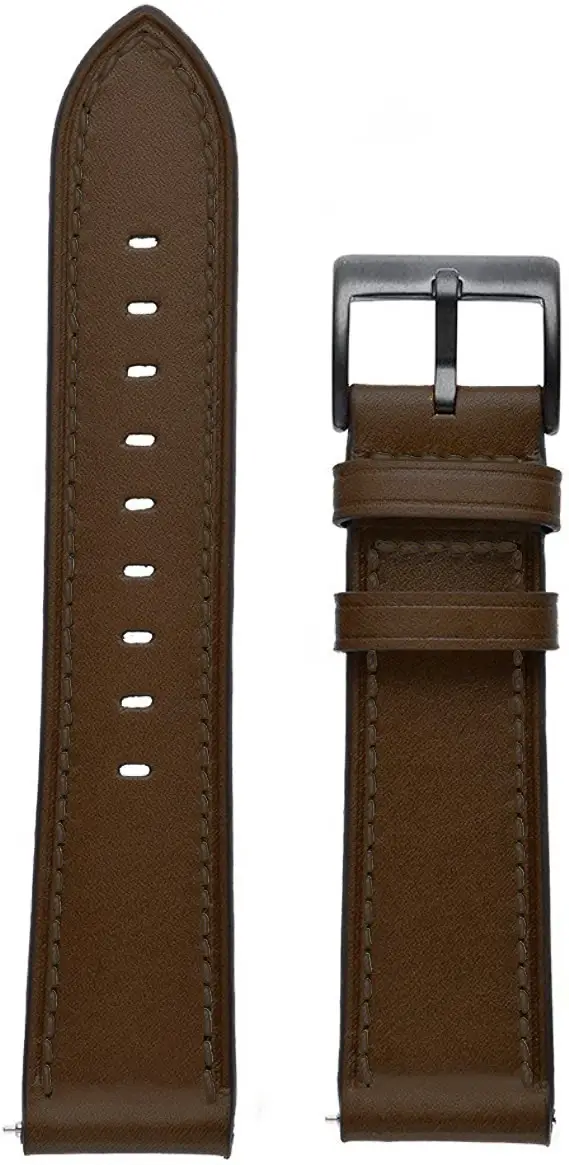 Huawei Gtr47Mm Leather Watch Strap 20mm Black — feature 17