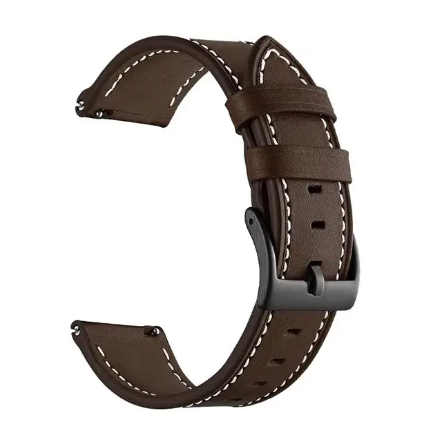 Huawei Gtr47Mm Leather Watch Strap 20mm Black