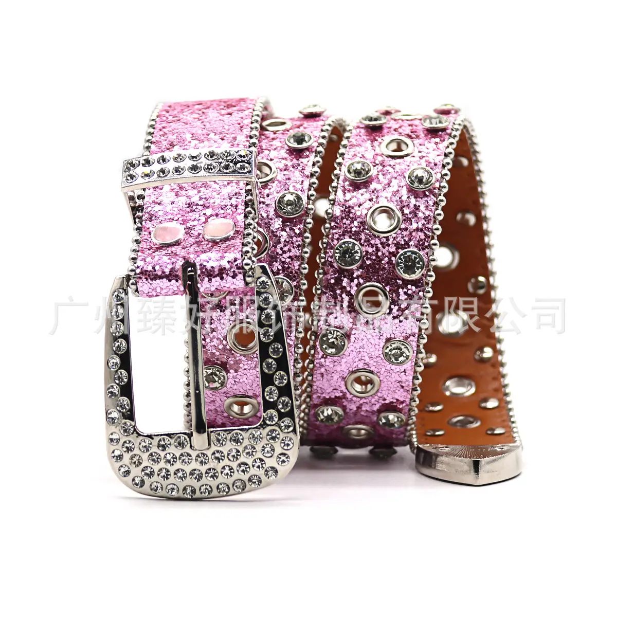Silver Rhinestone Belt for Women Men High End Decorative - Image 16