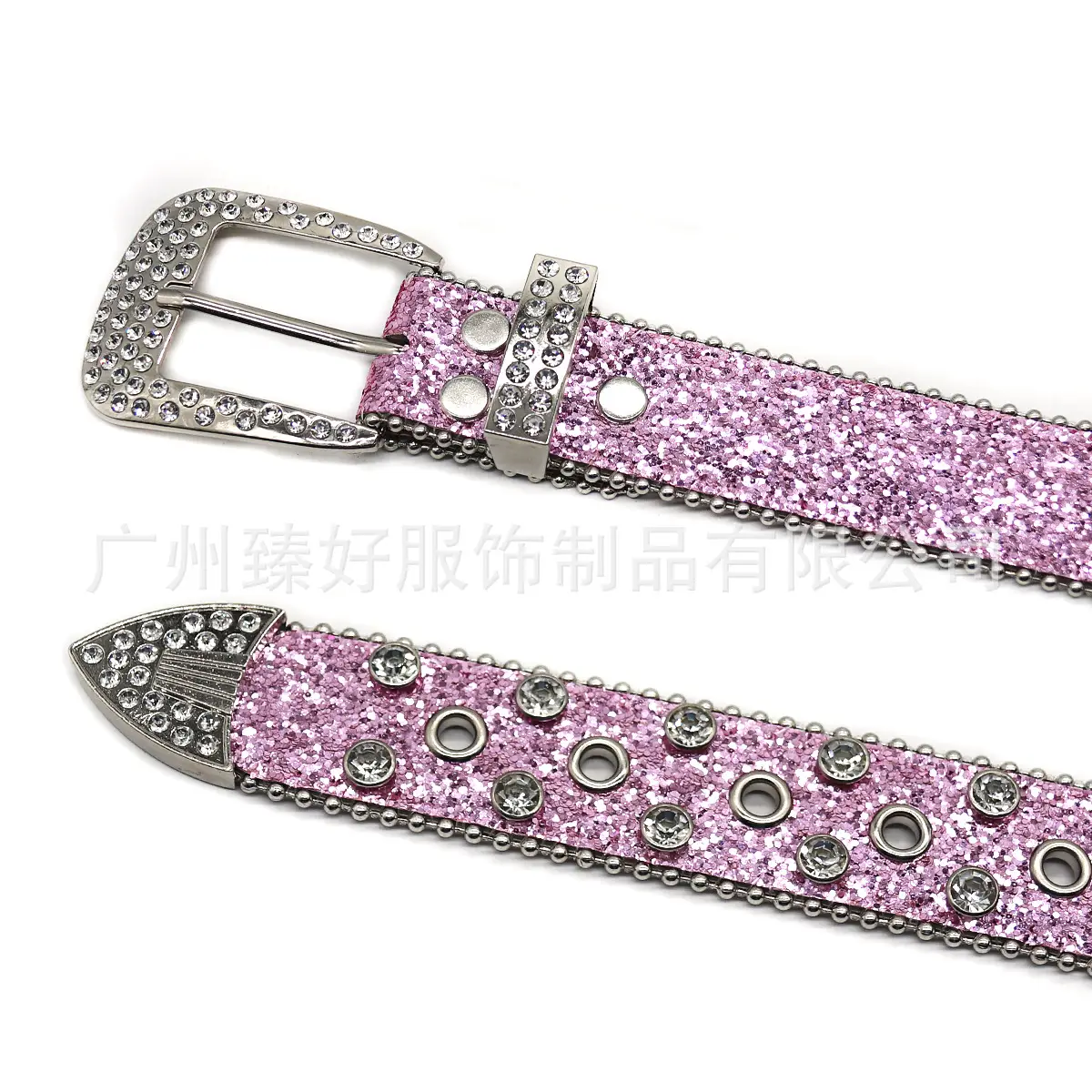 Silver Rhinestone Belt for Women Men High End Decorative - Image 18