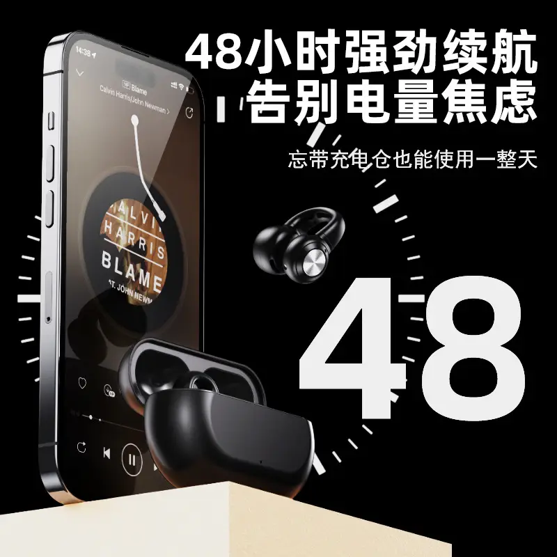 Wireless Bone Conduction Earbuds for Apple Huawei Android - Image 5