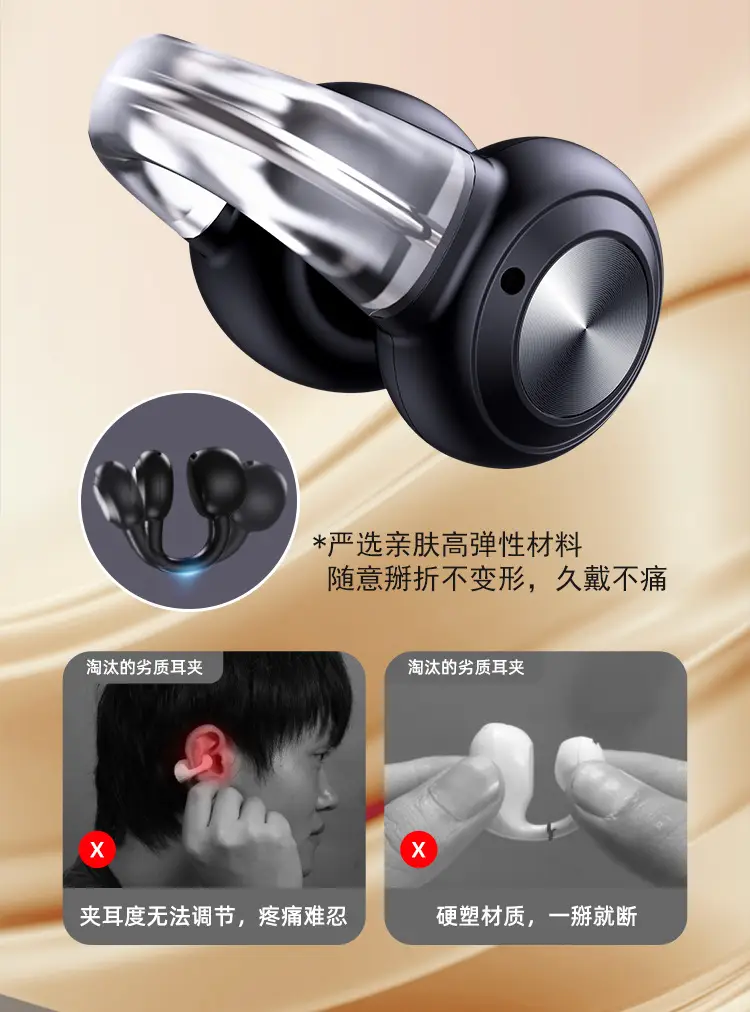 Wireless Bone Conduction Earbuds for Apple Huawei Android — feature 17