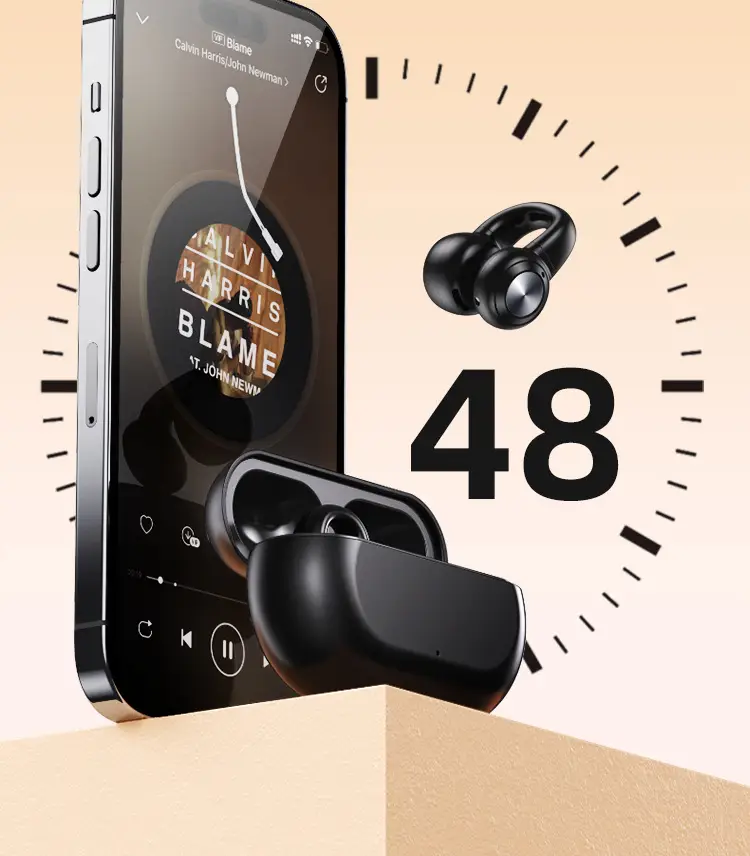 Wireless Bone Conduction Earbuds for Apple Huawei Android — feature 25