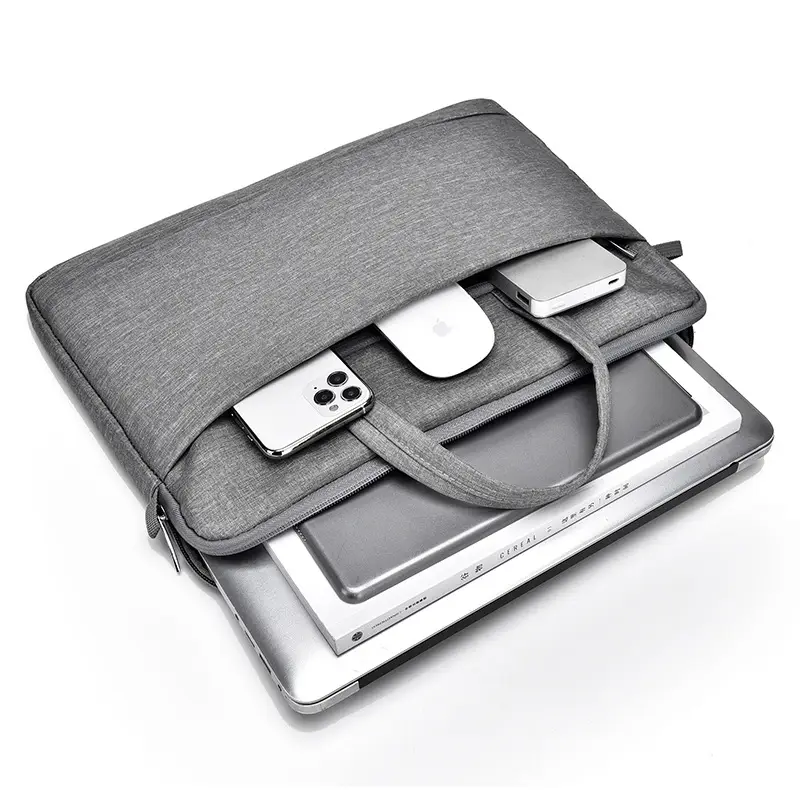 Light Blue Business Laptop Shoulder Bag - Image 5