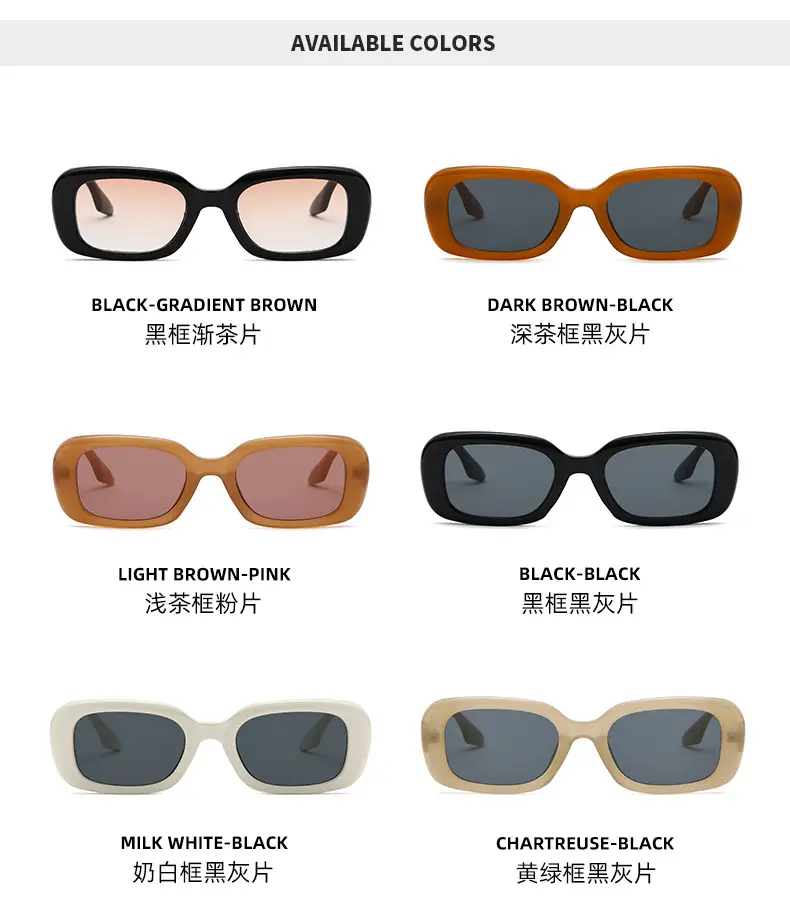 Korean Style Sunglasses Same Style Sunset Color Glasses — feature 13