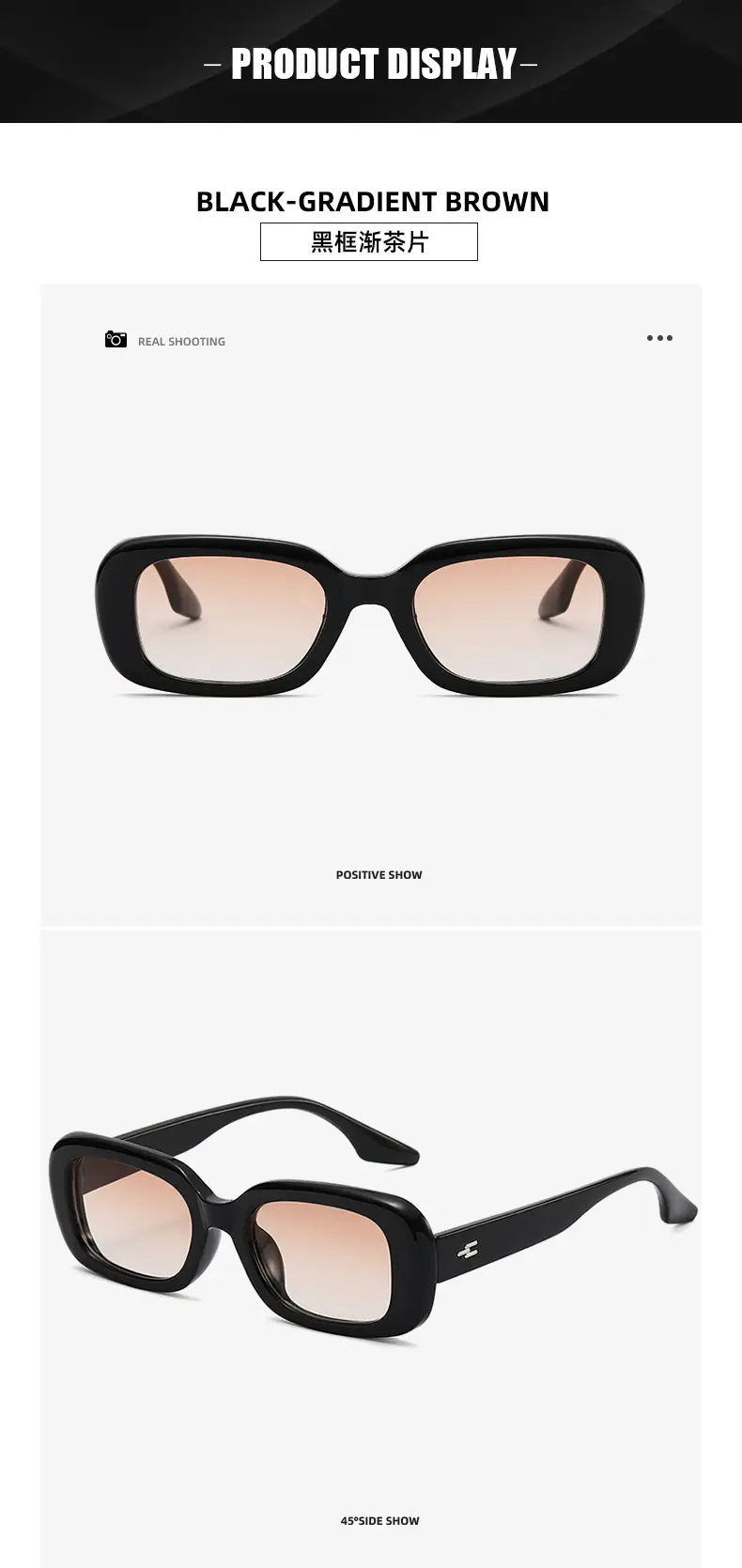 Korean Style Sunglasses Same Style Sunset Color Glasses — feature 14