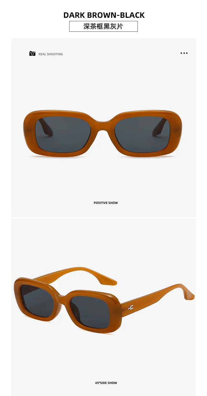 Korean Style Sunglasses Same Style Sunset Color Glasses — feature 15