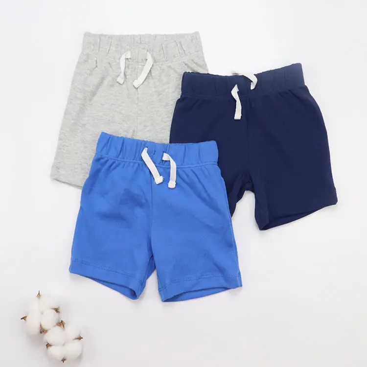 Summer Cotton Star Print Shorts for Kids Men - Image 9