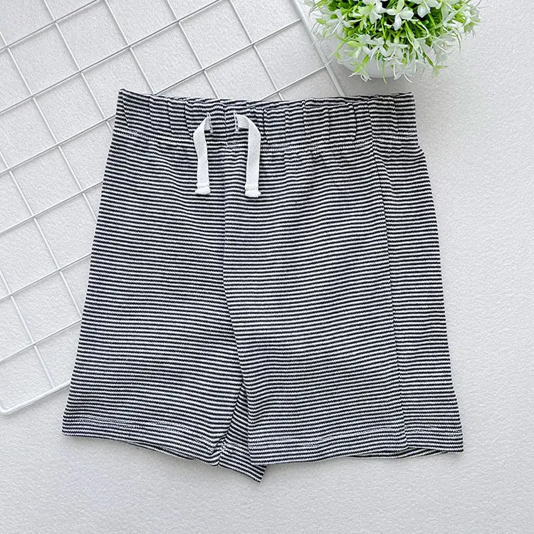 Summer Cotton Star Print Shorts for Kids Men - Image 3